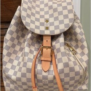 Louis Vuitton Damier Azur backpack pm